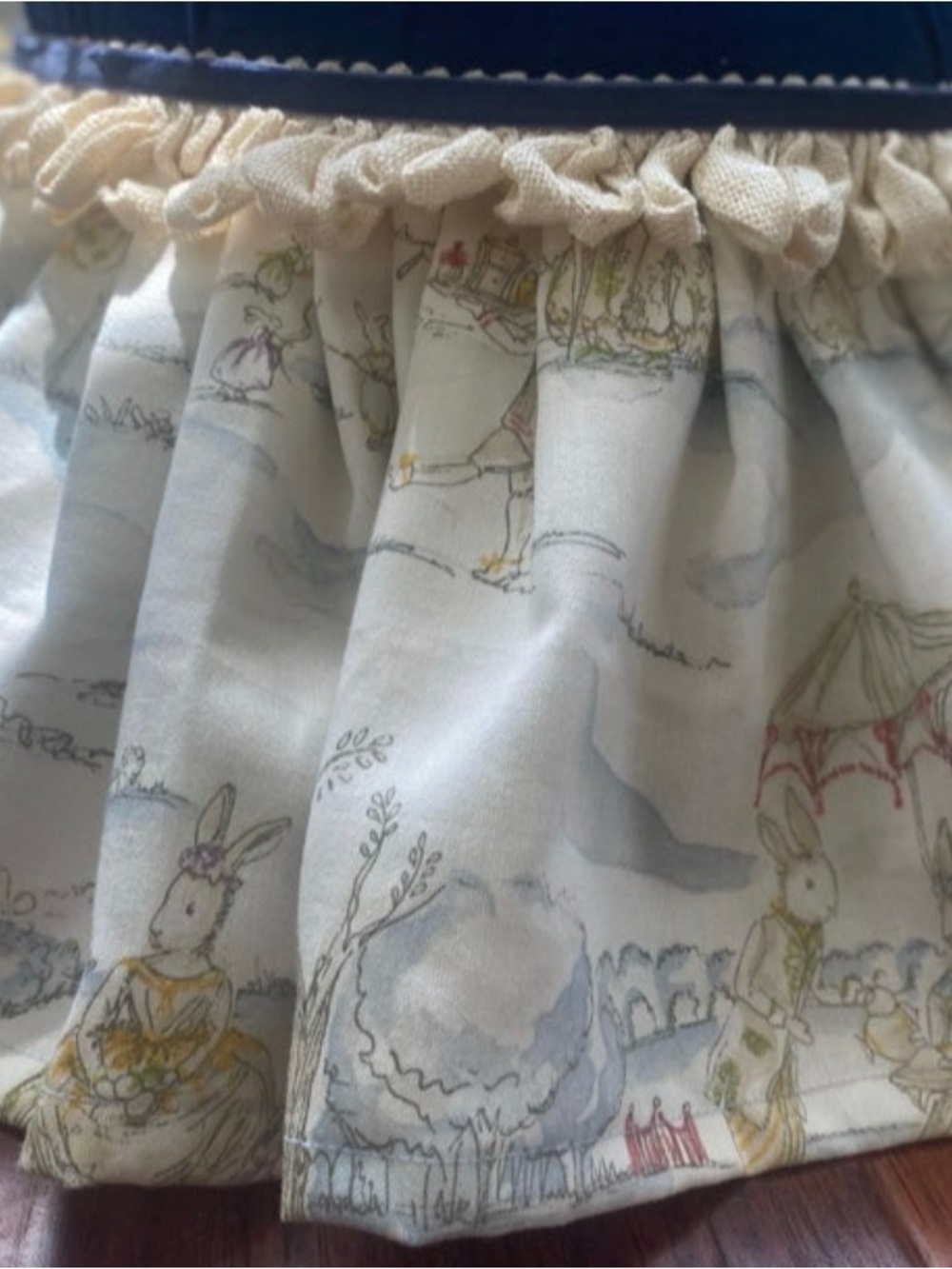 NEW Children’s Footstool Tuffet ‘ The Velvet Rabbit ‘ Custom - Picture 4 of 5